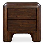 Rowan Nightstand Dark Brown - Central Designs