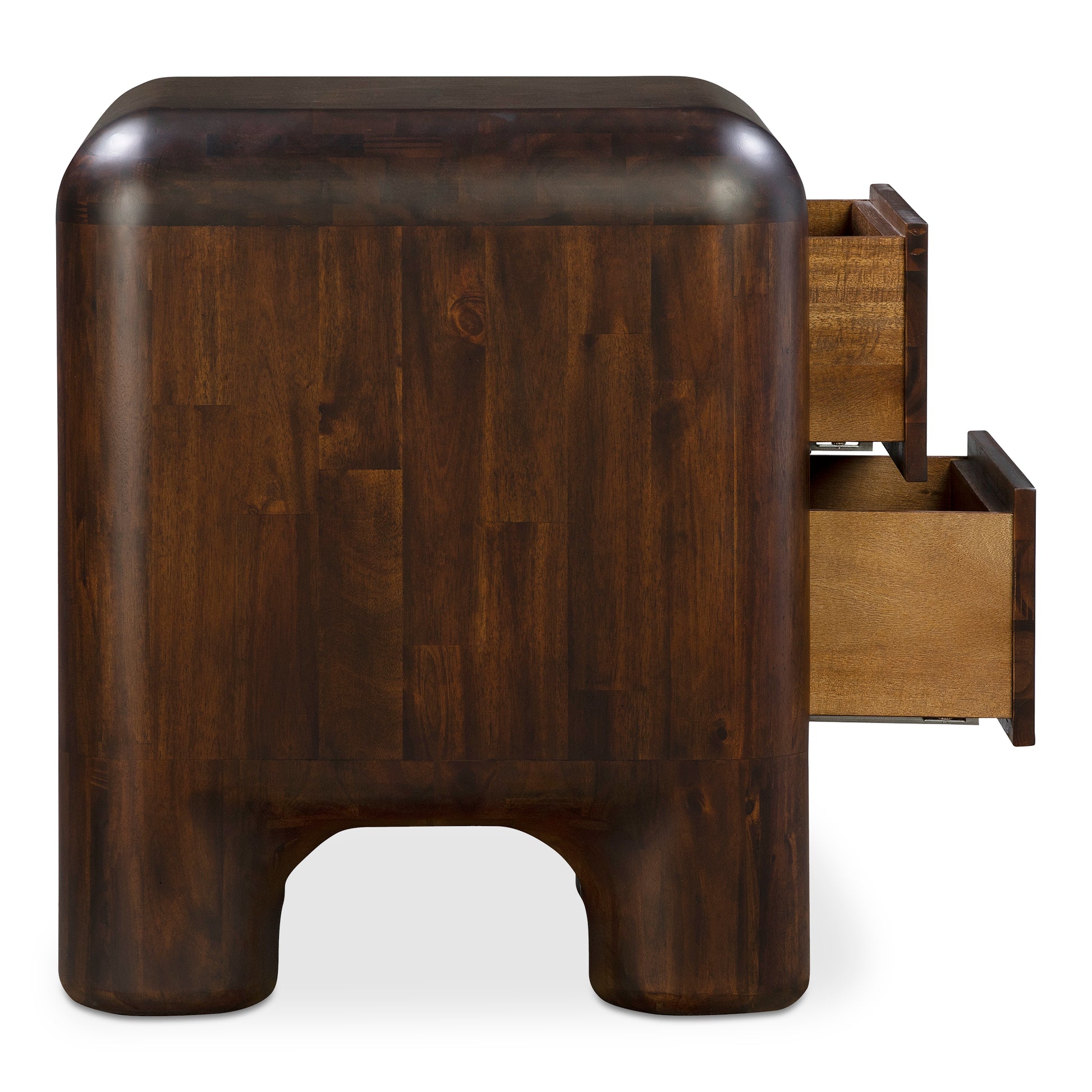 Rowan Nightstand Dark Brown - Central Designs