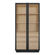 Charlotte Tall Cabinet Black - Central Designs