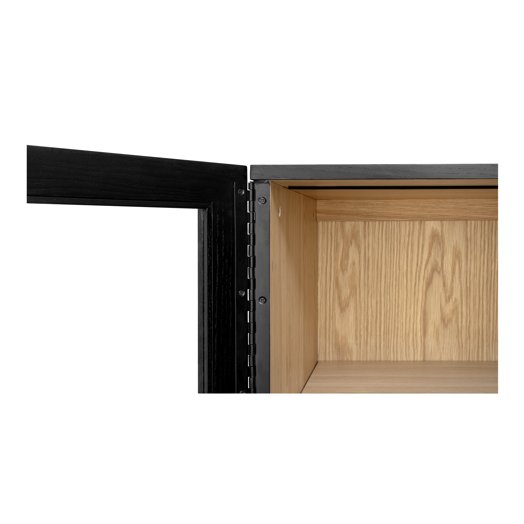 Charlotte Tall Cabinet Black - Central Designs