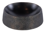 Hammered Metal Round Bowl