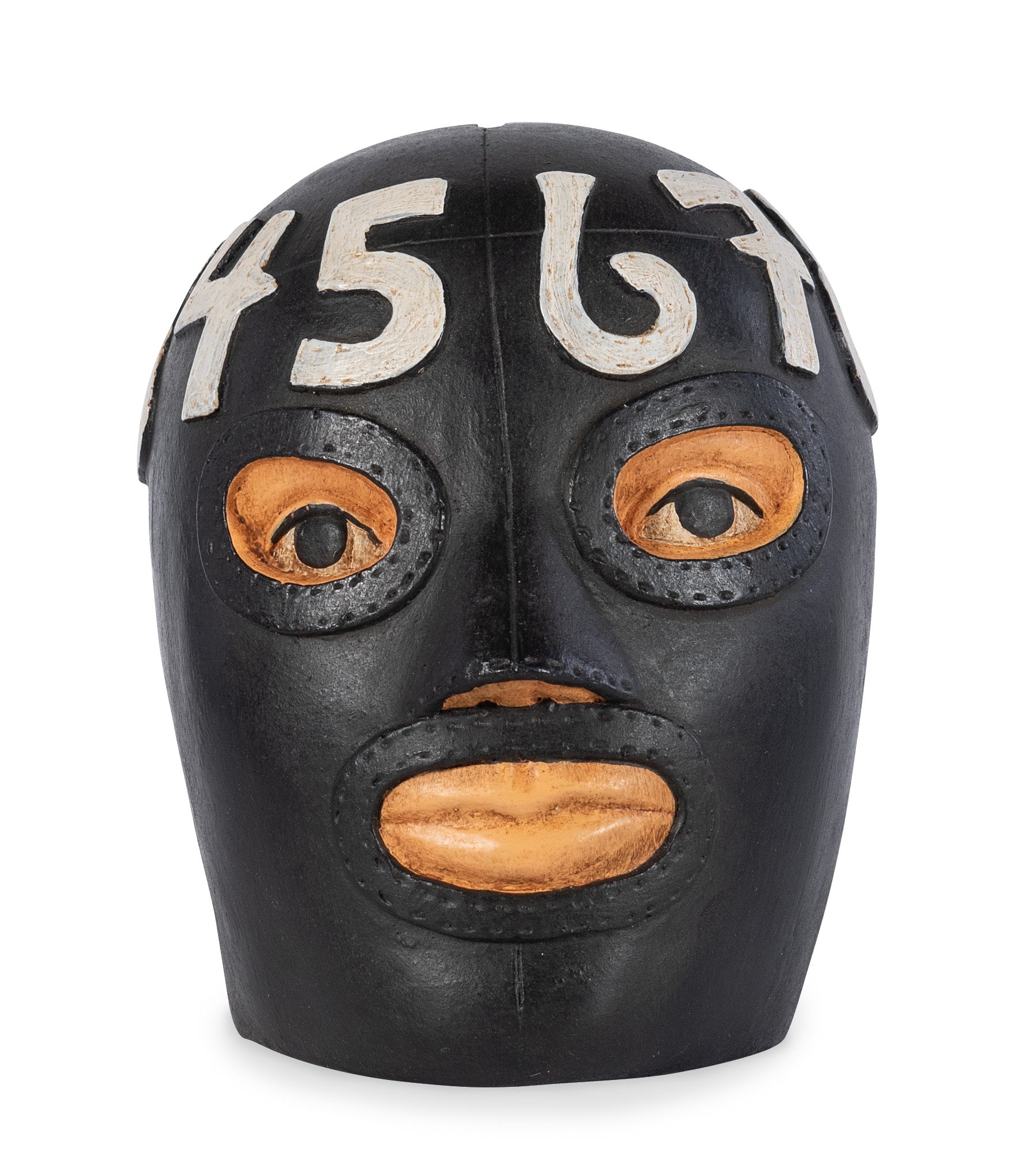 El Matematico Wrestler Head Coin Bank
