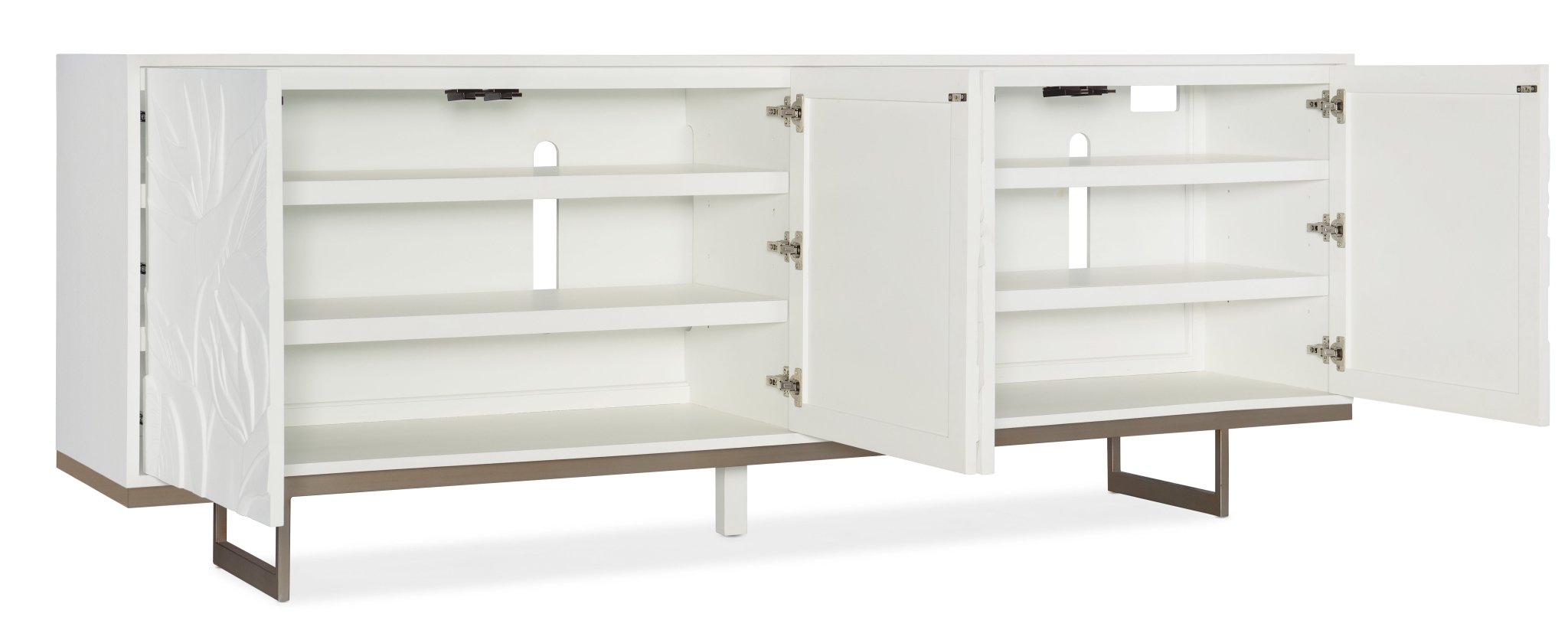 Melange Passerine Four Door Credenza - Central Designs