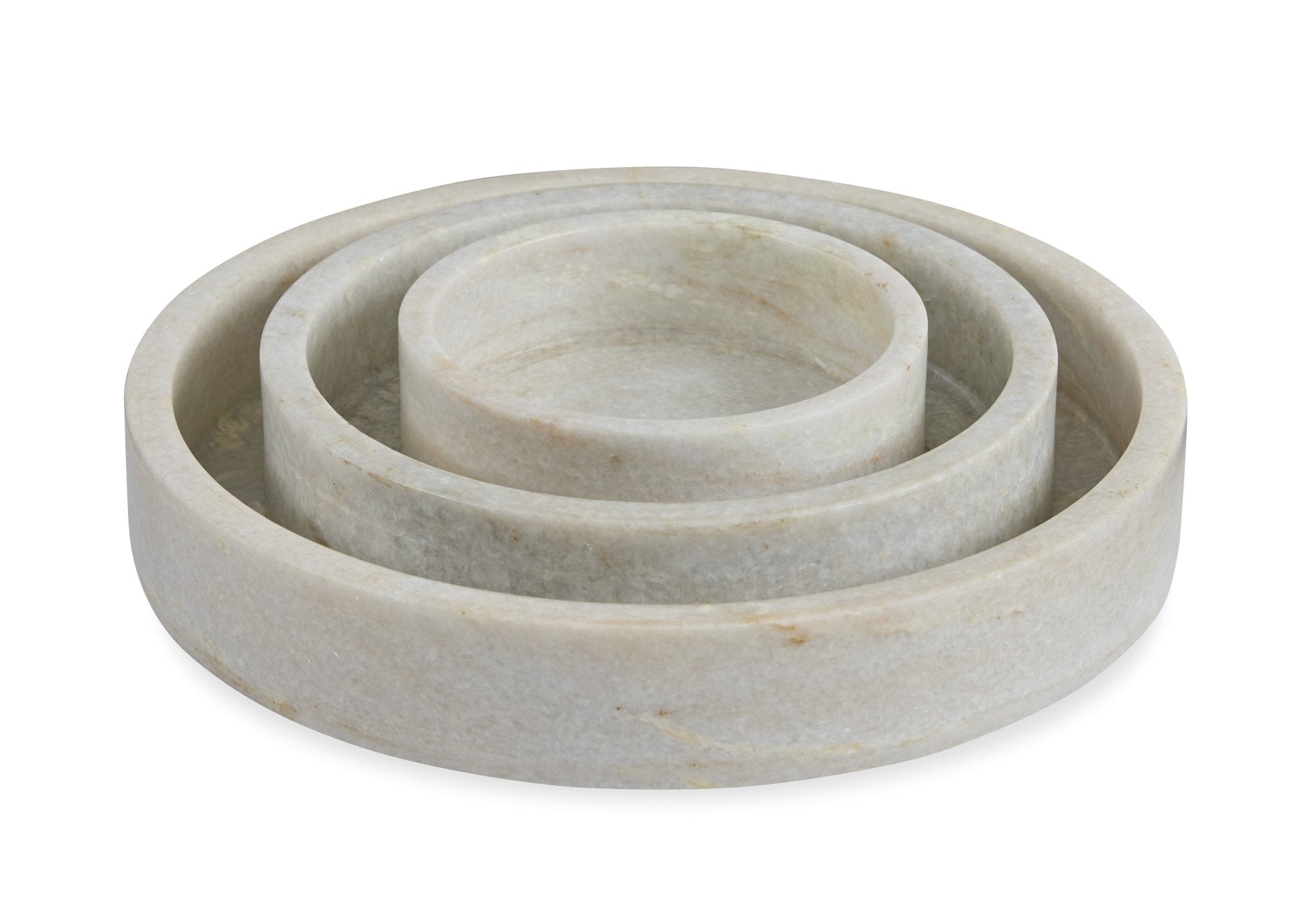 Nesting Straight Marble Bowls - Central Designs