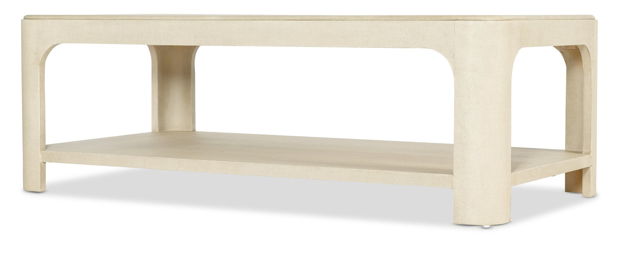 Archives Raffia Rectangle Cocktail Table - Central Designs