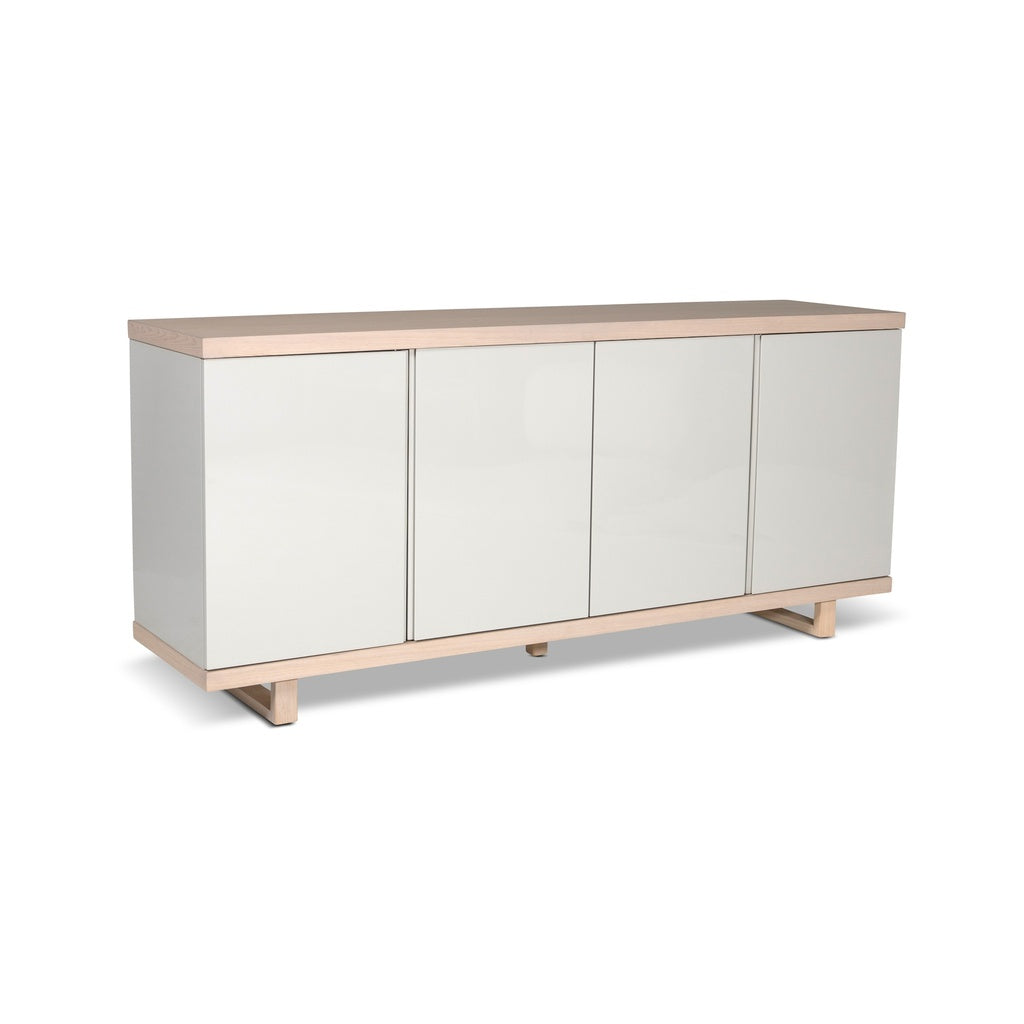 Modern Brazilian - Copany - Buffet - Nevoa Frame - Off White Doors