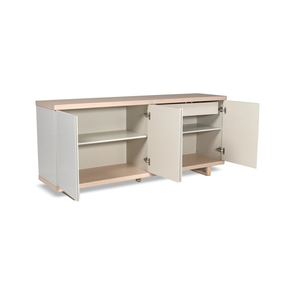 Modern Brazilian - Copany - Buffet - Nevoa Frame - Off White Doors