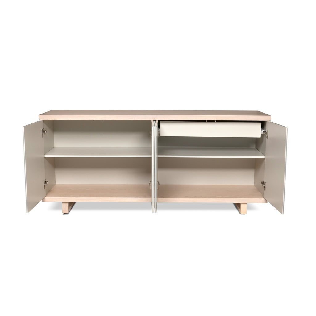 Modern Brazilian - Copany - Buffet - Nevoa Frame - Off White Doors