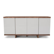Modern Brazilian - Copany - Buffet - Nogal Frame - Off White Doors