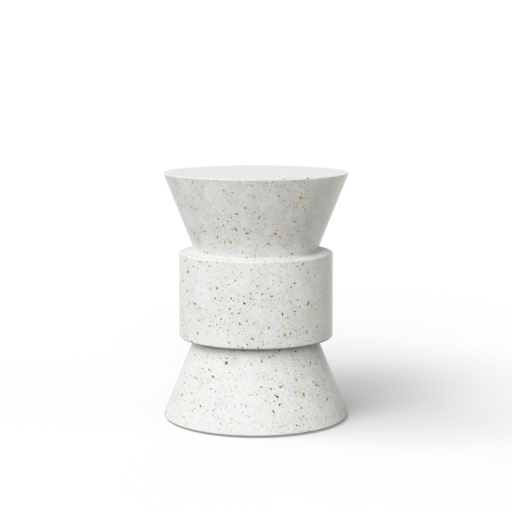 Mixx - Jackson Stool - Ivory Terrazzo