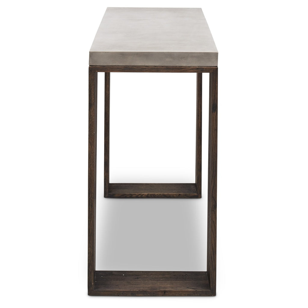 Mixx - Heritage Console - Heritage Brown Frame - Dark Grey Top