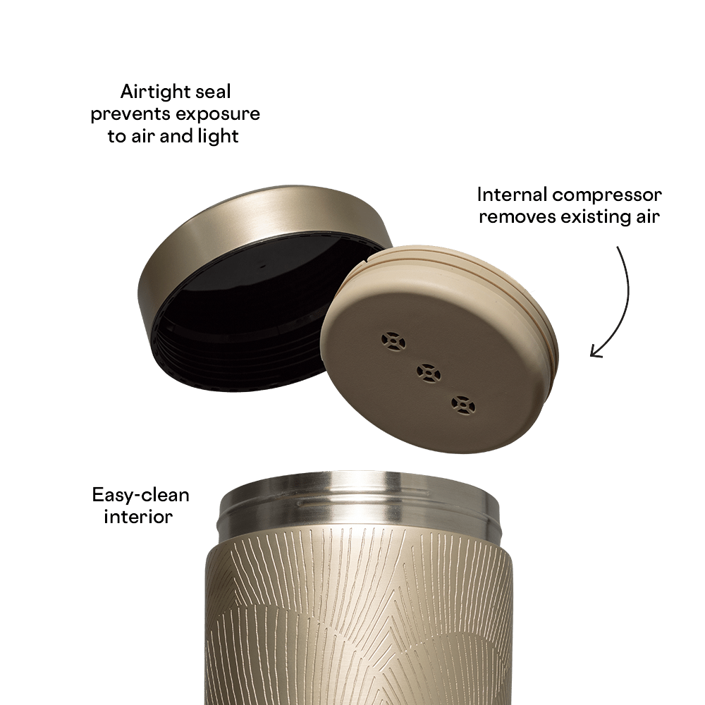 Keep Fresh Canister - 12oz in Champagne Dream - Central Designs