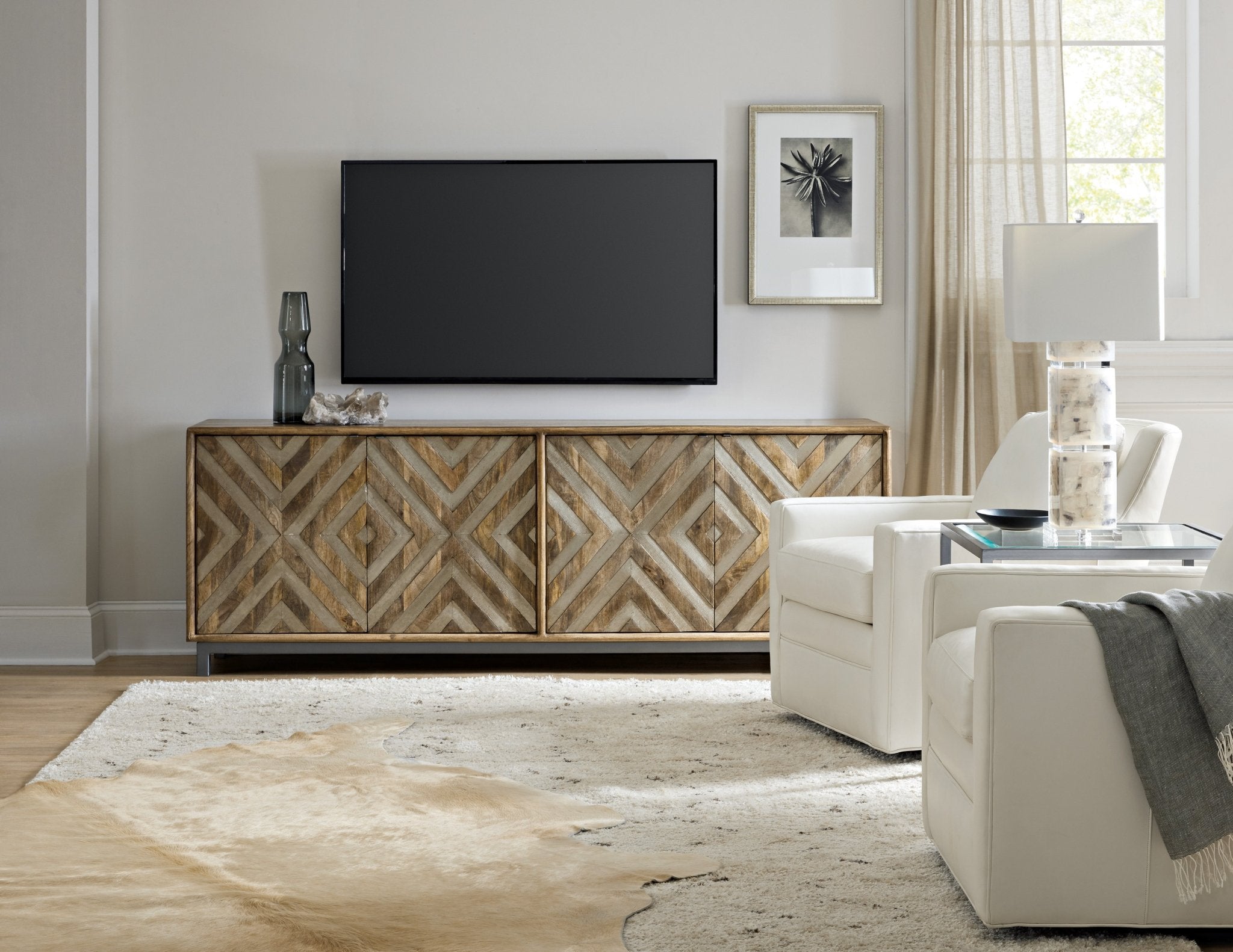 Four - Door Entertainment Console - Central Designs