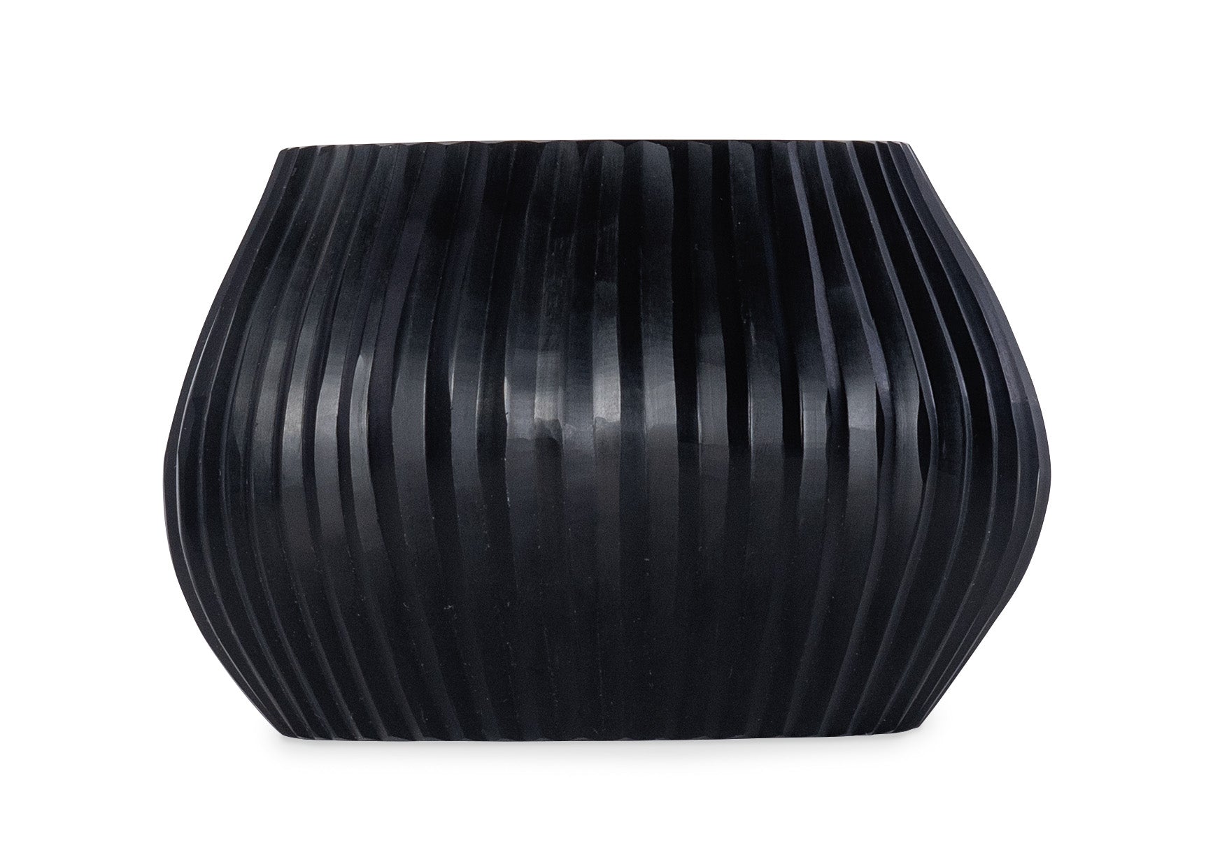 Seine Black Tealight Vase