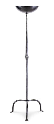 Hand Hammered Iron Lorenzon Candle Stand - Large