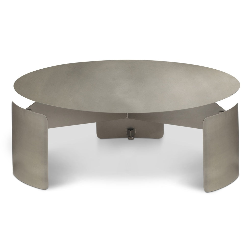 Senshi - Industrial Coffee Table - Industrial Nickel