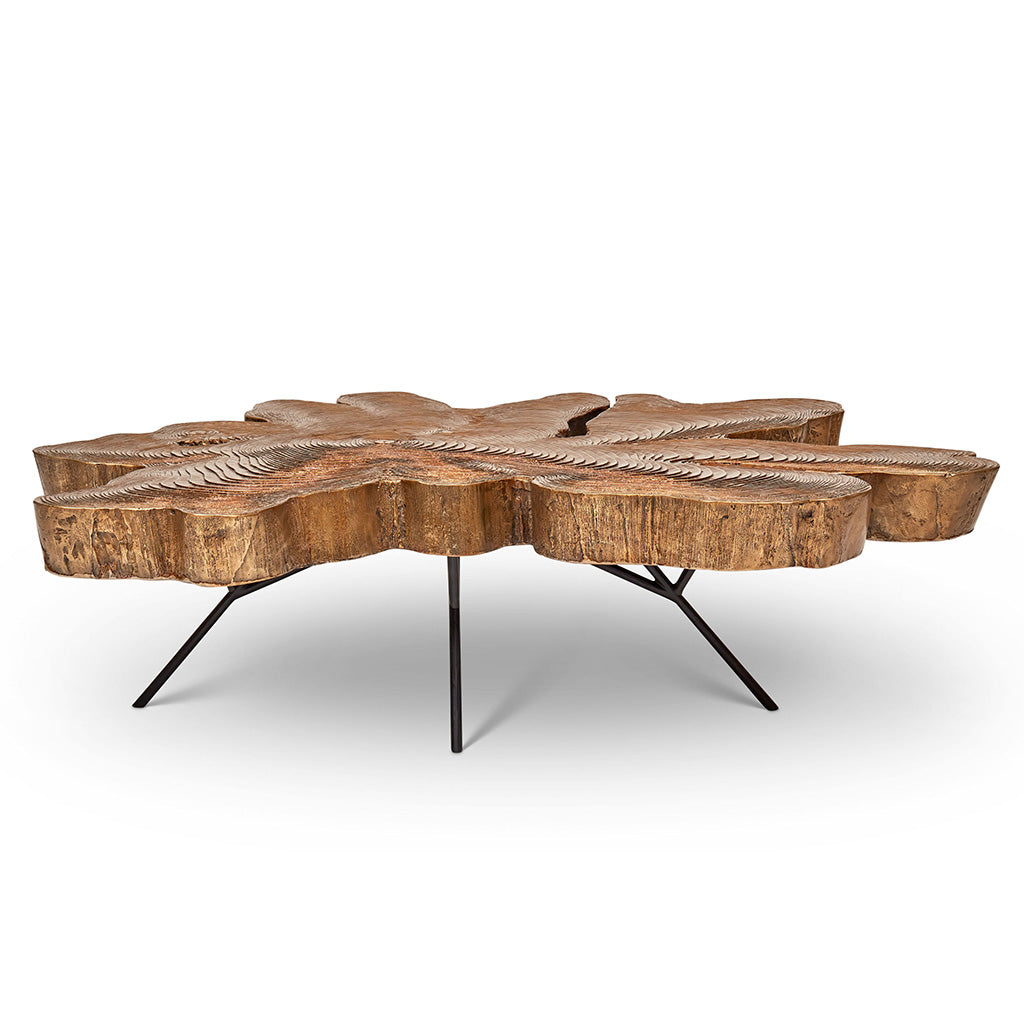 IE Series - Easton Slab Coffee Table - Brass