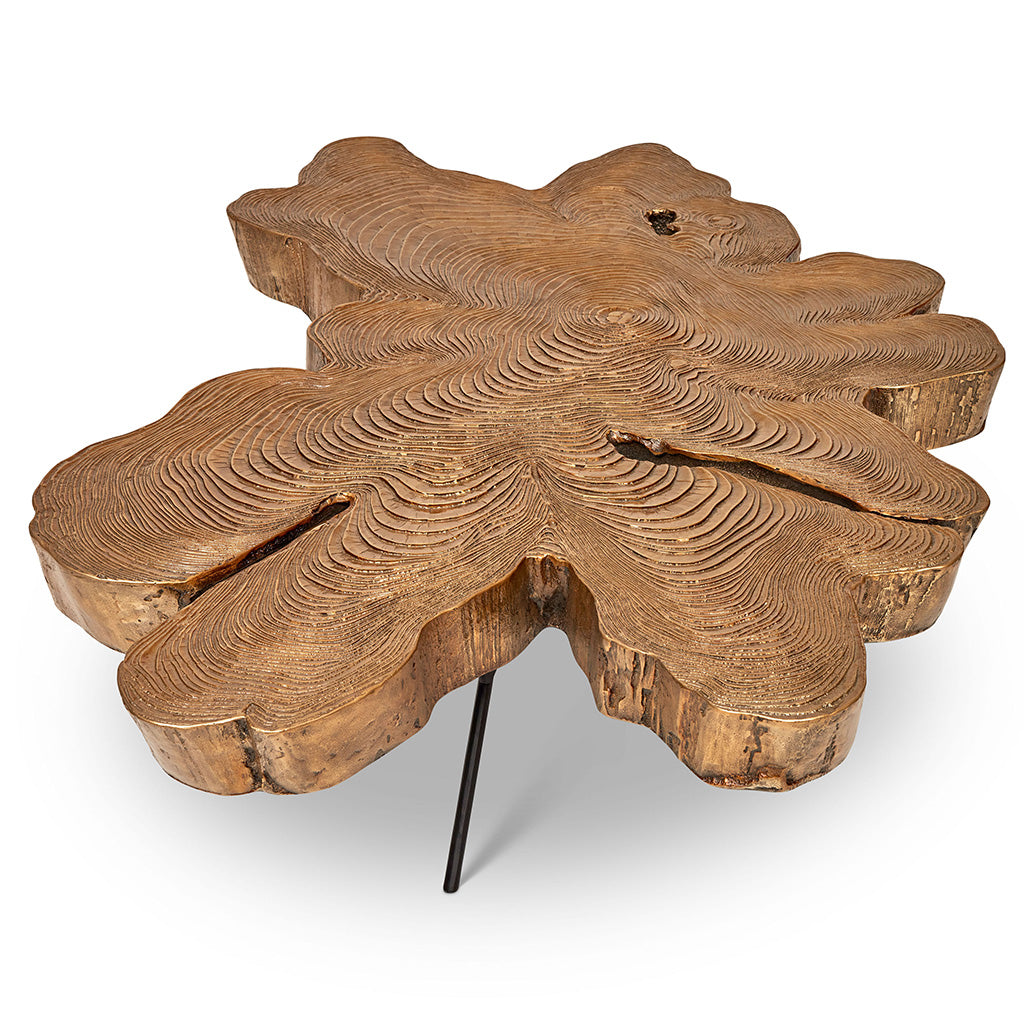 IE Series - Easton Slab Coffee Table - Brass