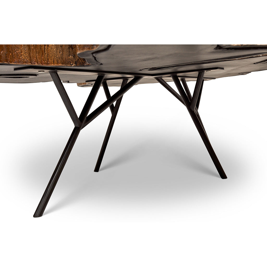 IE Series - Easton Slab Coffee Table - Brass