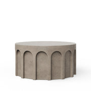 Mixx - Atlas Round Coffee Table - Dark Grey