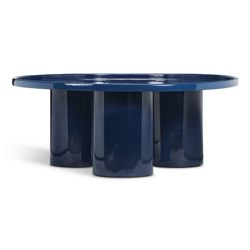 Eclat - Sofia Enamel Coffee Table - Navy