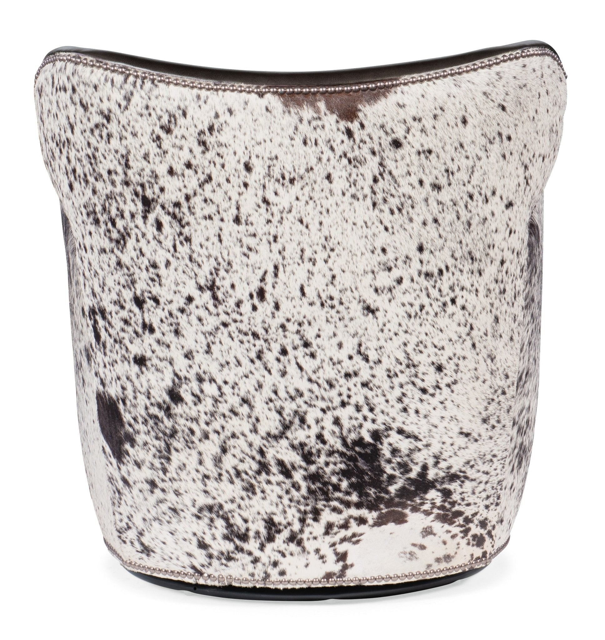 Kato Leather Swivel Chair with Salt Pepper HOH - Central Designs