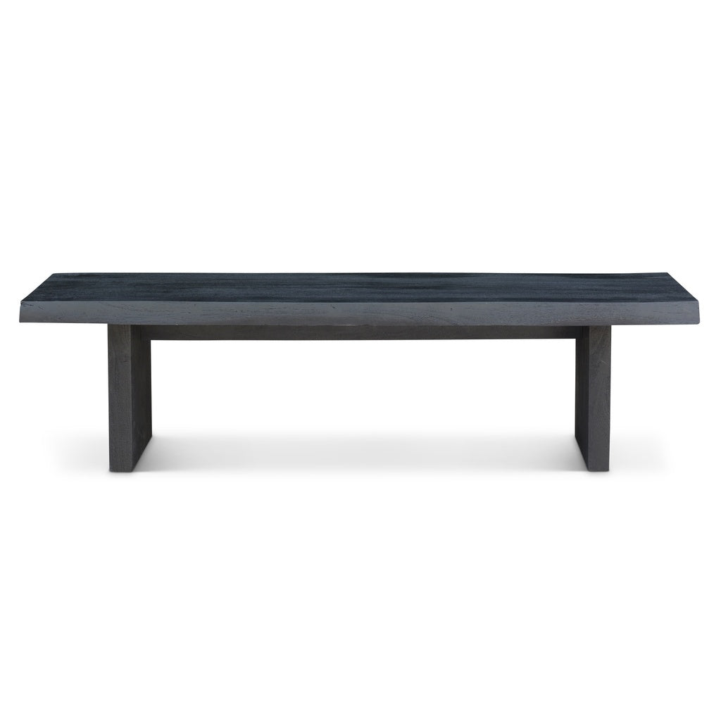 Brooks - Bench - 102" - Ebonized Frame