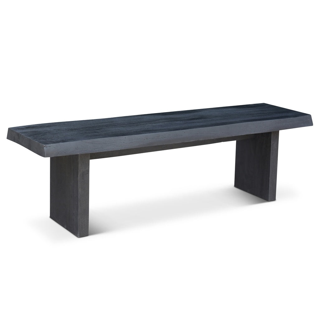Brooks - Bench - 78" - Ebonized Frame