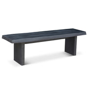 Brooks - Bench - 65" - Ebonized Frame