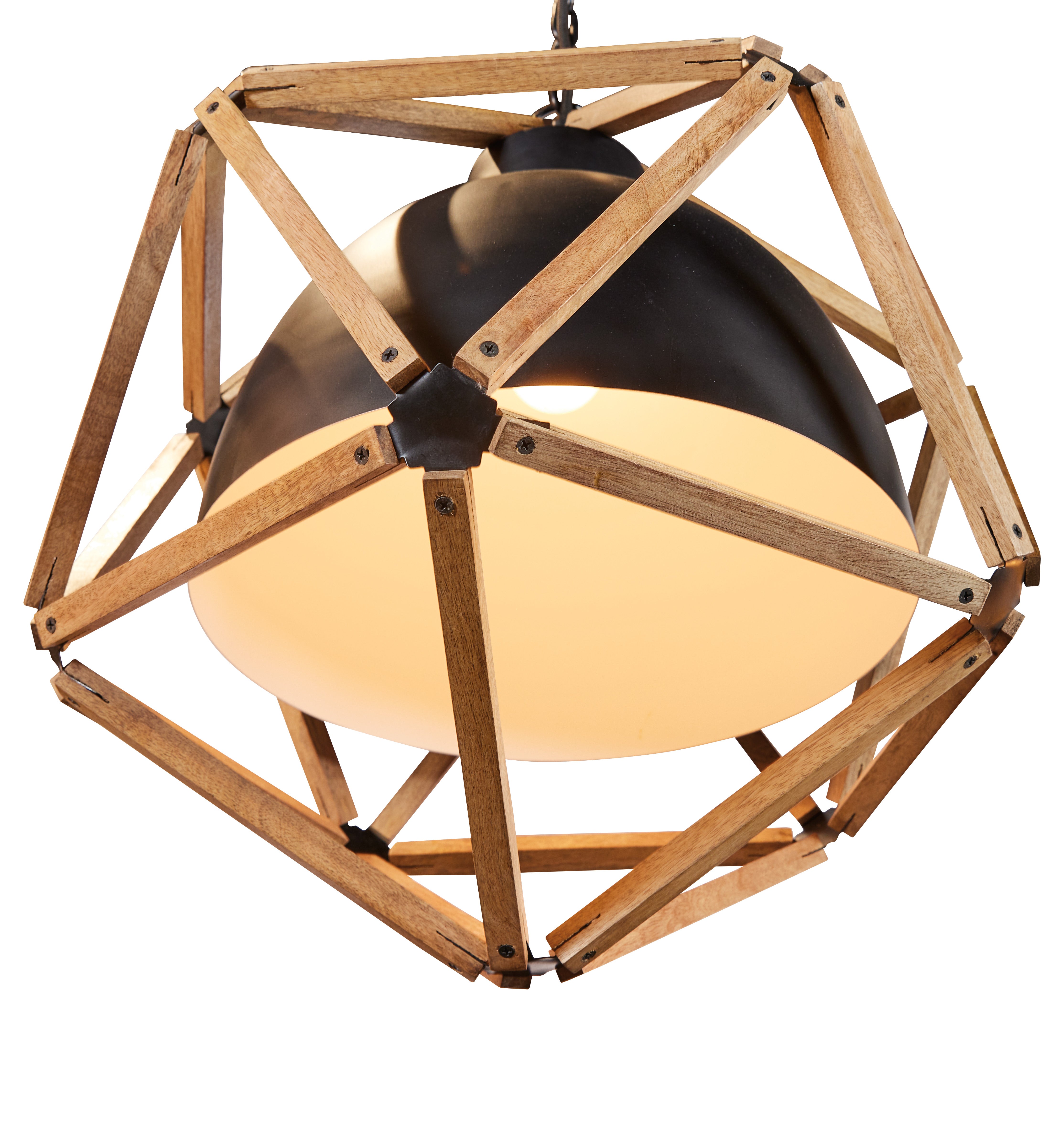 Polyhedron Gas Station Geometric Pendant Light