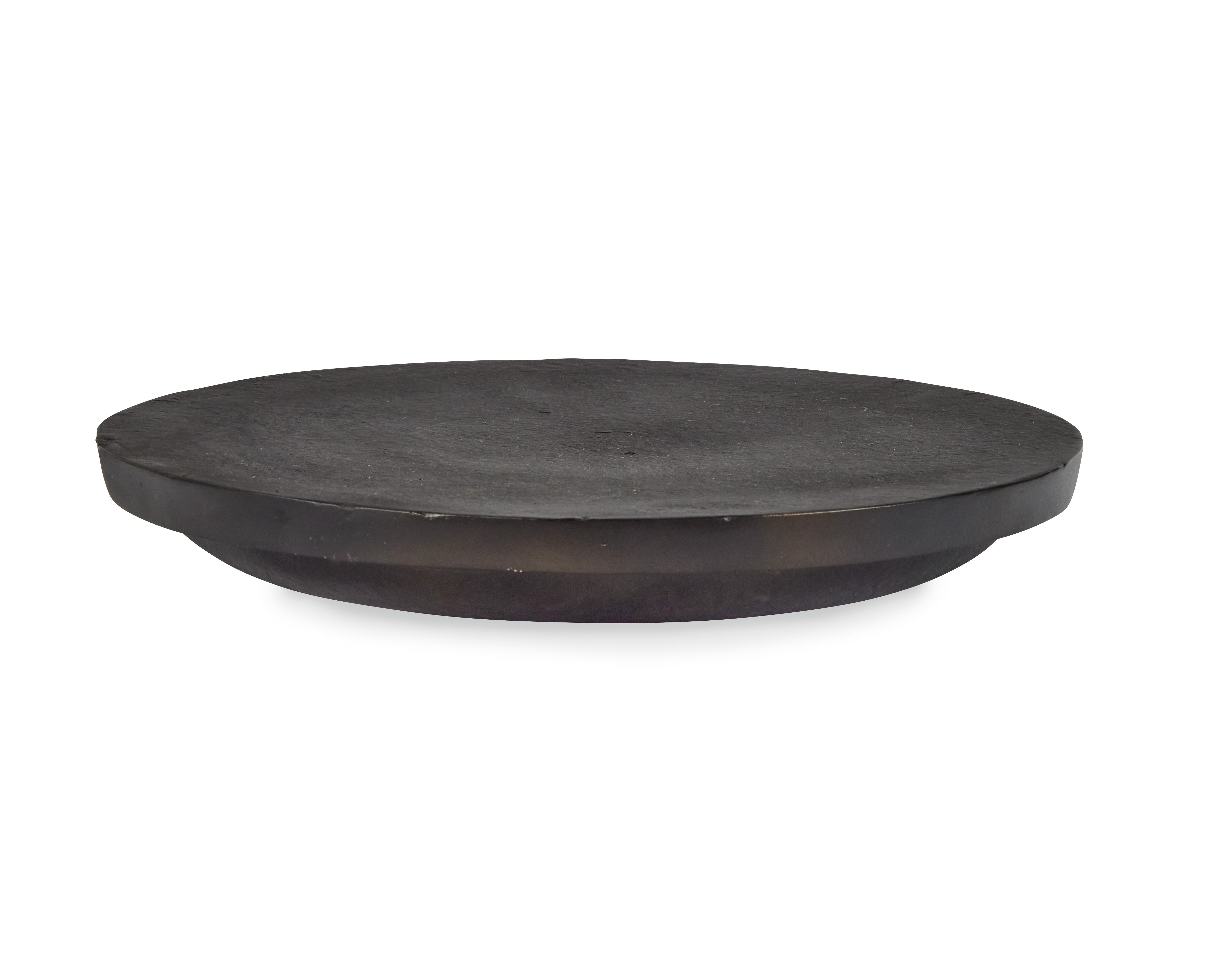 Smooth Metal Round Platter