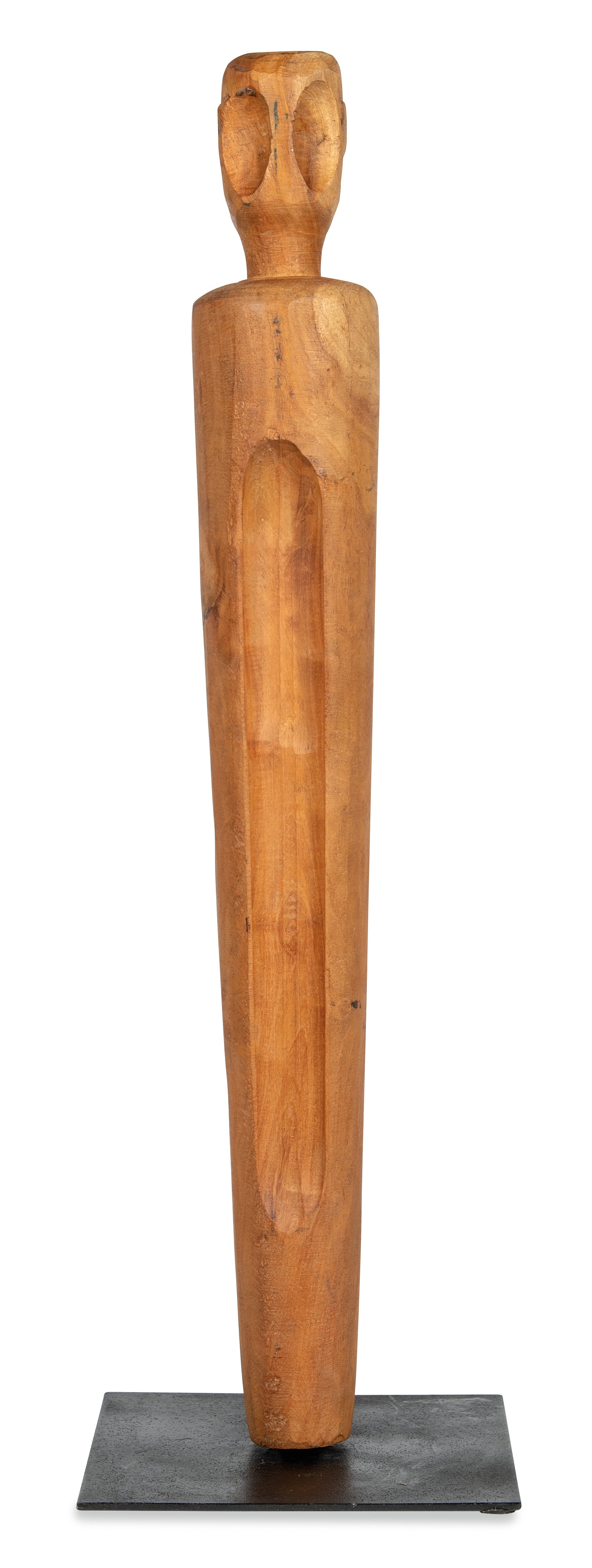 Carved Villager on Stand