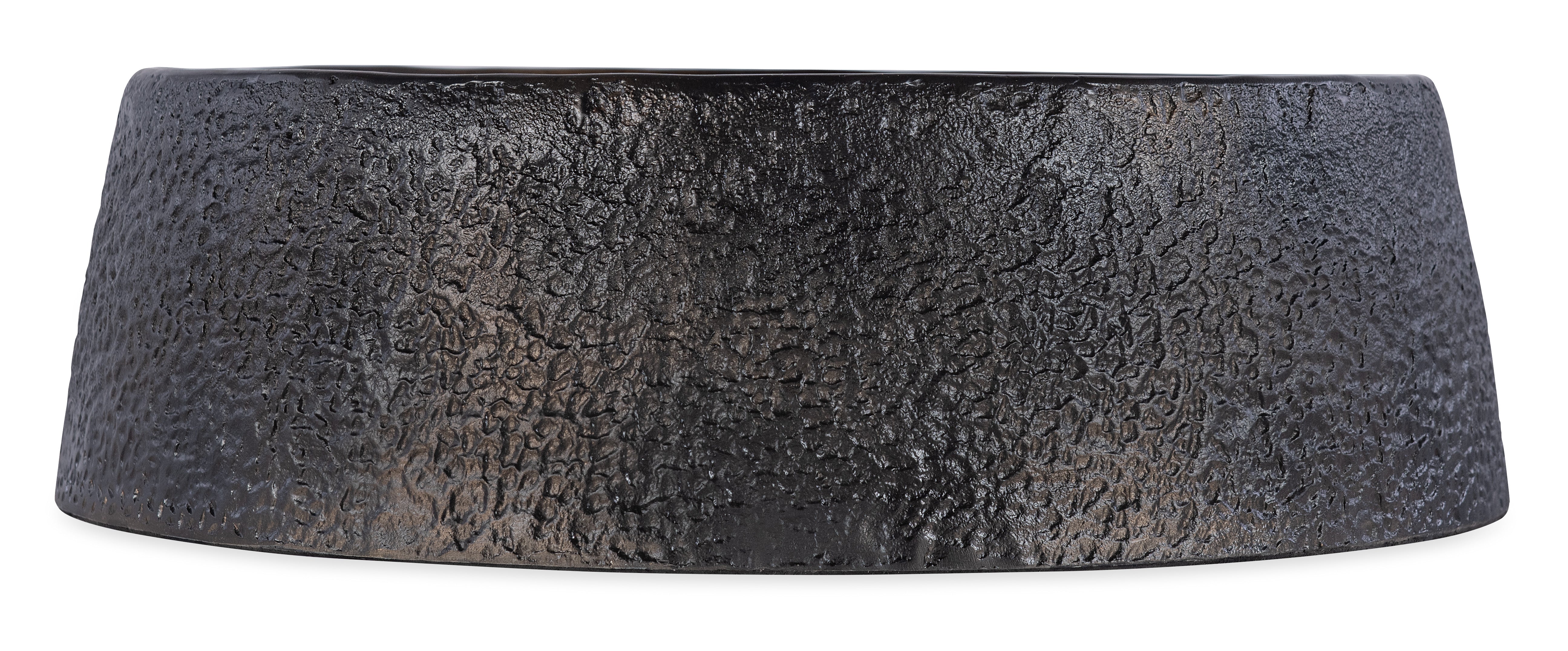 Hammered Metal Round Bowl