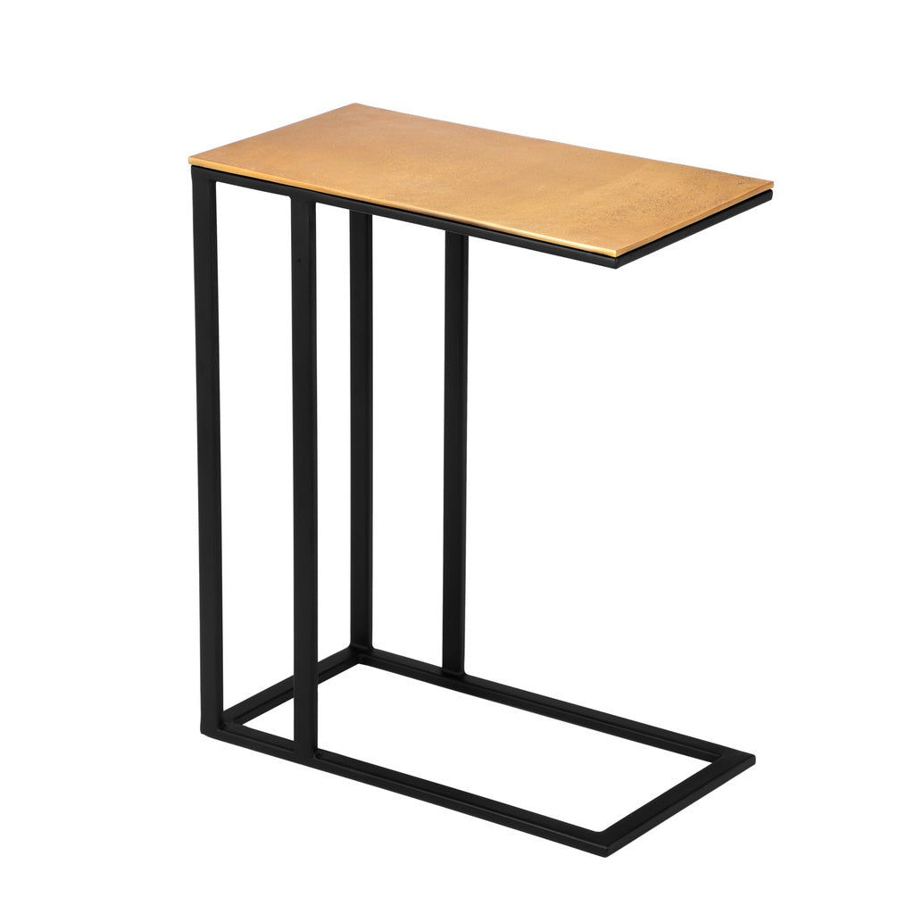Elements - Tanu - C-Table End Table - Antique Brass