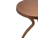 Elements - Sarp - End Table - Antique Zinc