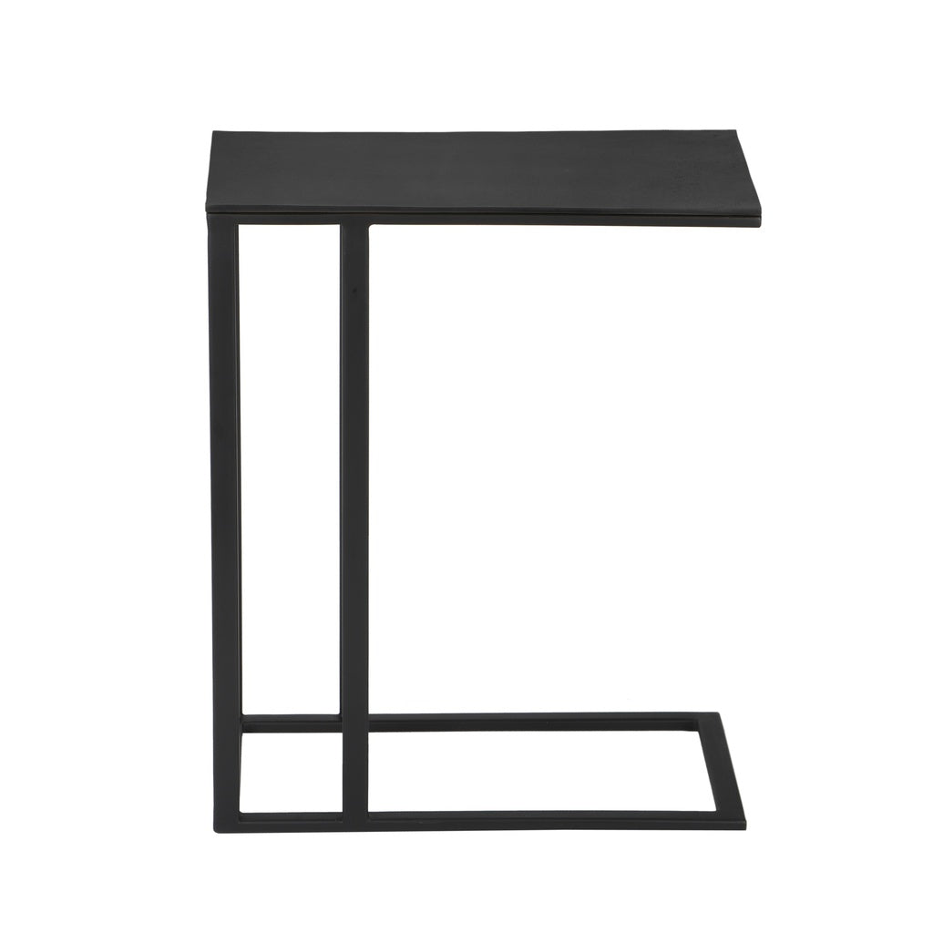 Elements - Tanu - C-Table End Table - Antique ZInc
