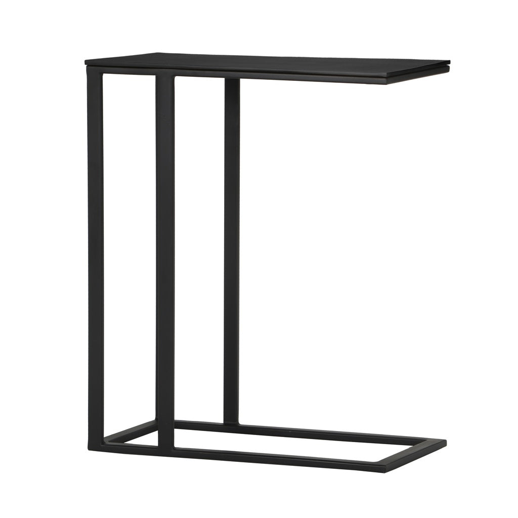 Elements - Tanu - C-Table End Table - Antique ZInc