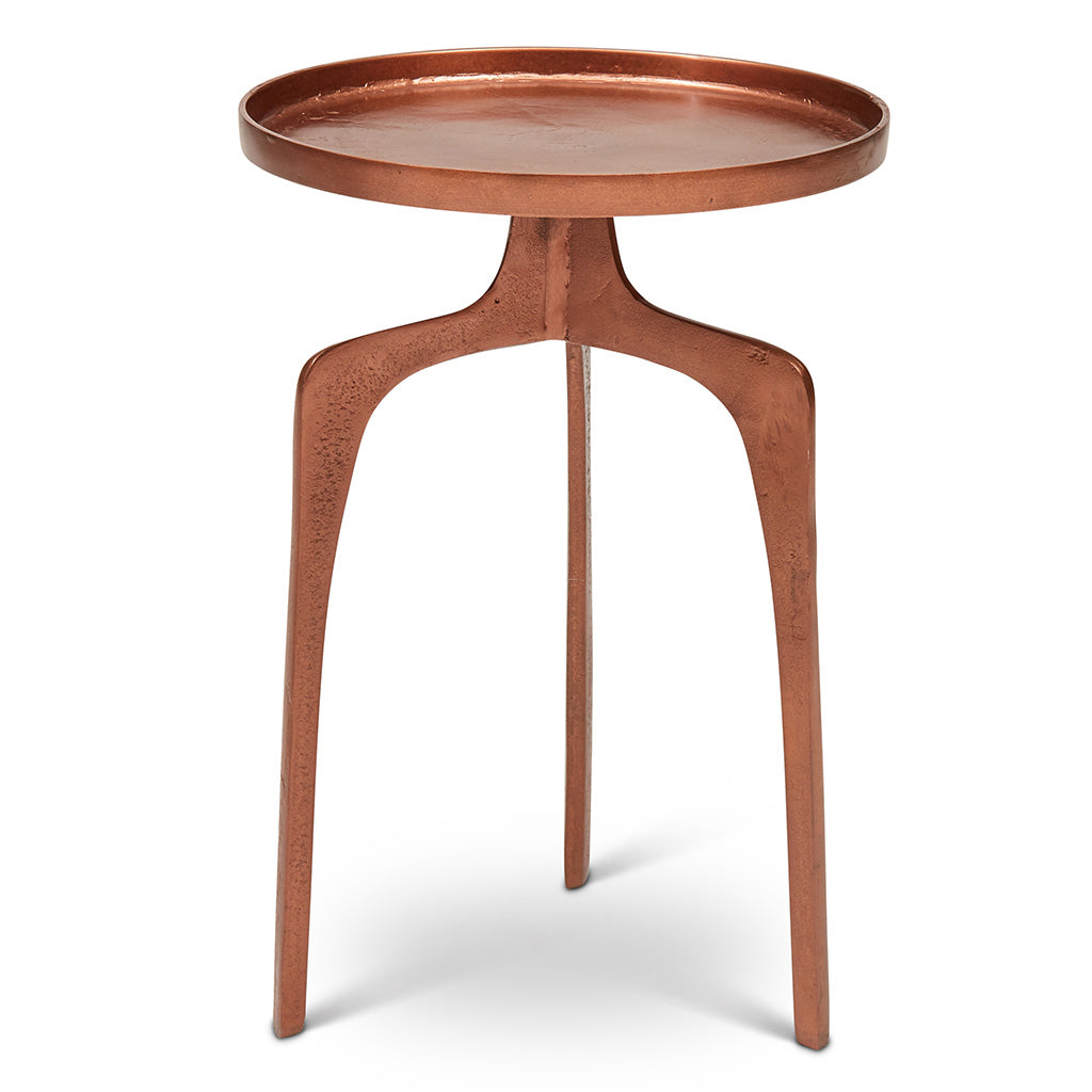 Elements - Vinya End Table - Vintage Copper