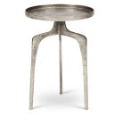 Elements - Vinya End Table - Vintage Silver