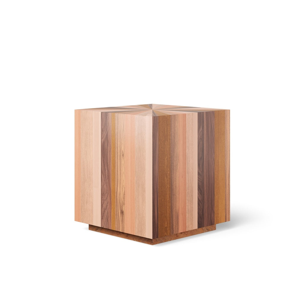IE Series - Sun End Table - Mixed Wood