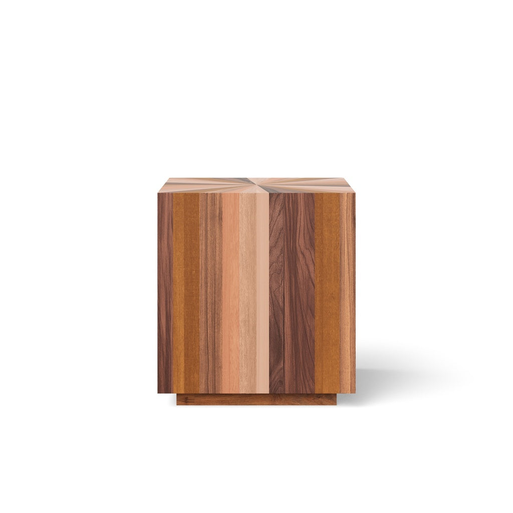 IE Series - Sun End Table - Mixed Wood