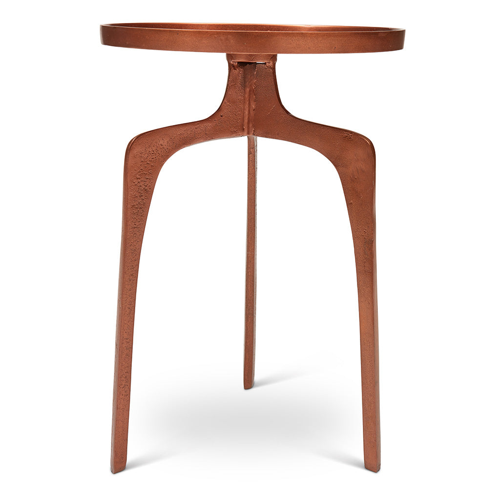 Elements - Vinya End Table - Vintage Copper