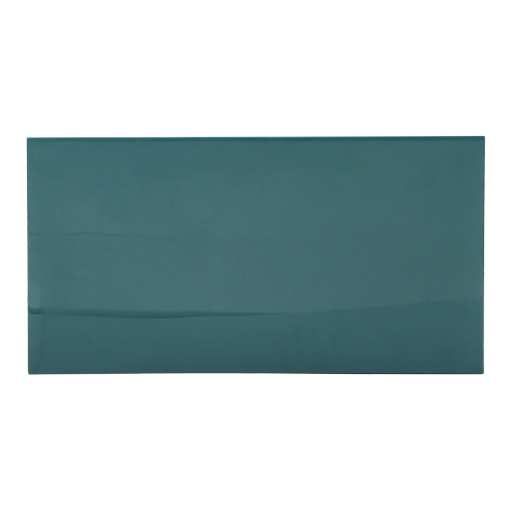 Elements - Tanu - C-Table Enamel Top End Table - Teal