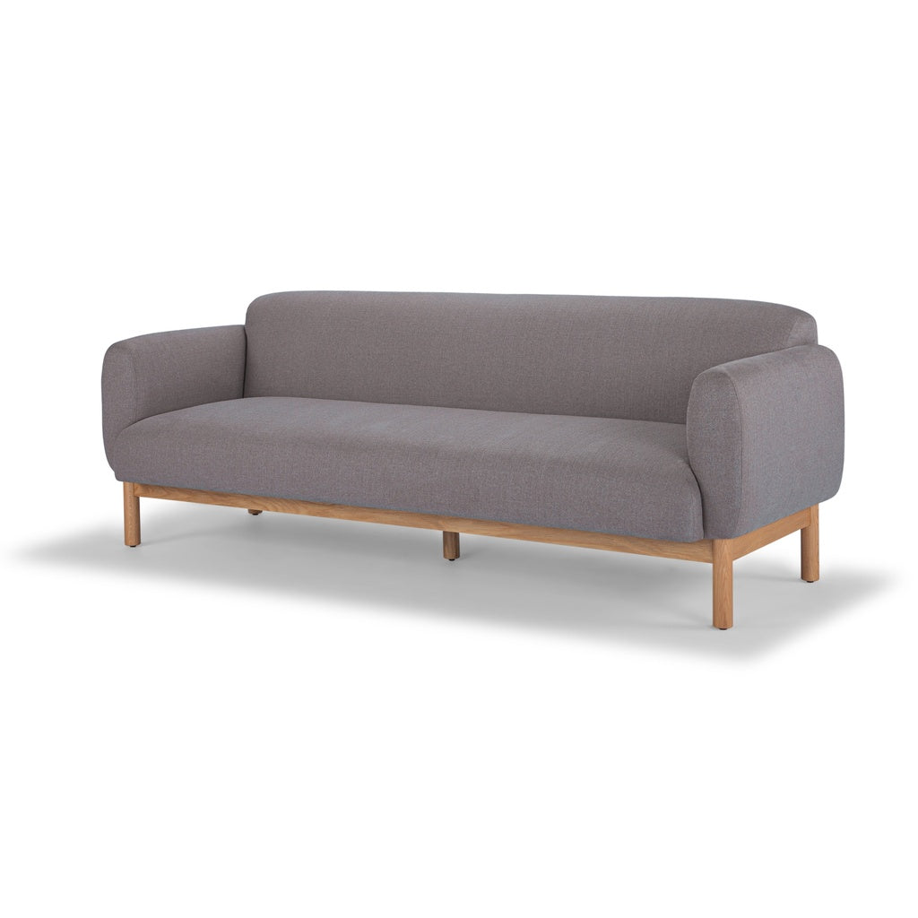 Metro - Tulum 3 Seater Sofa - Dark Brown