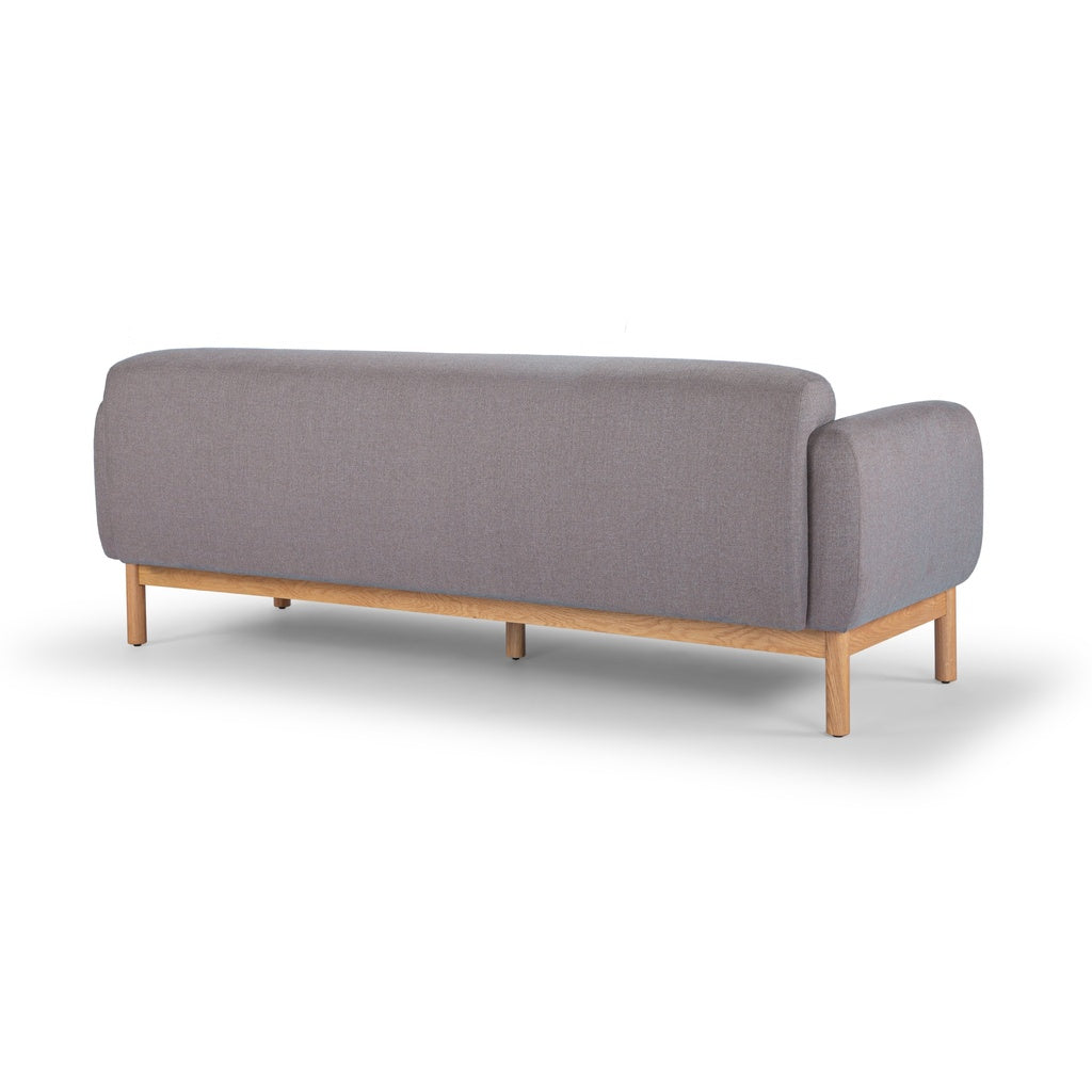 Metro - Tulum 3 Seater Sofa - Dark Brown