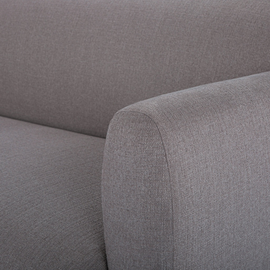 Metro - Tulum 3 Seater Sofa - Dark Brown