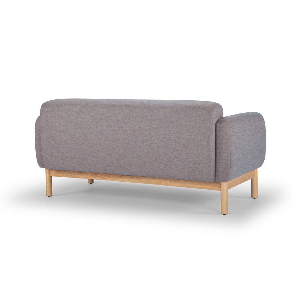 Metro - Tulum 2 Seater Sofa - Dark Brown