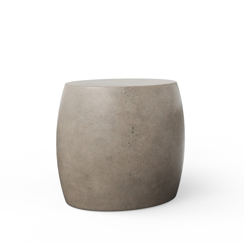 Mixx - Pebble End Table - Dark Grey