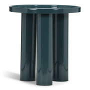 Eclat - Sofia Enamel End Table - Aegean Teal