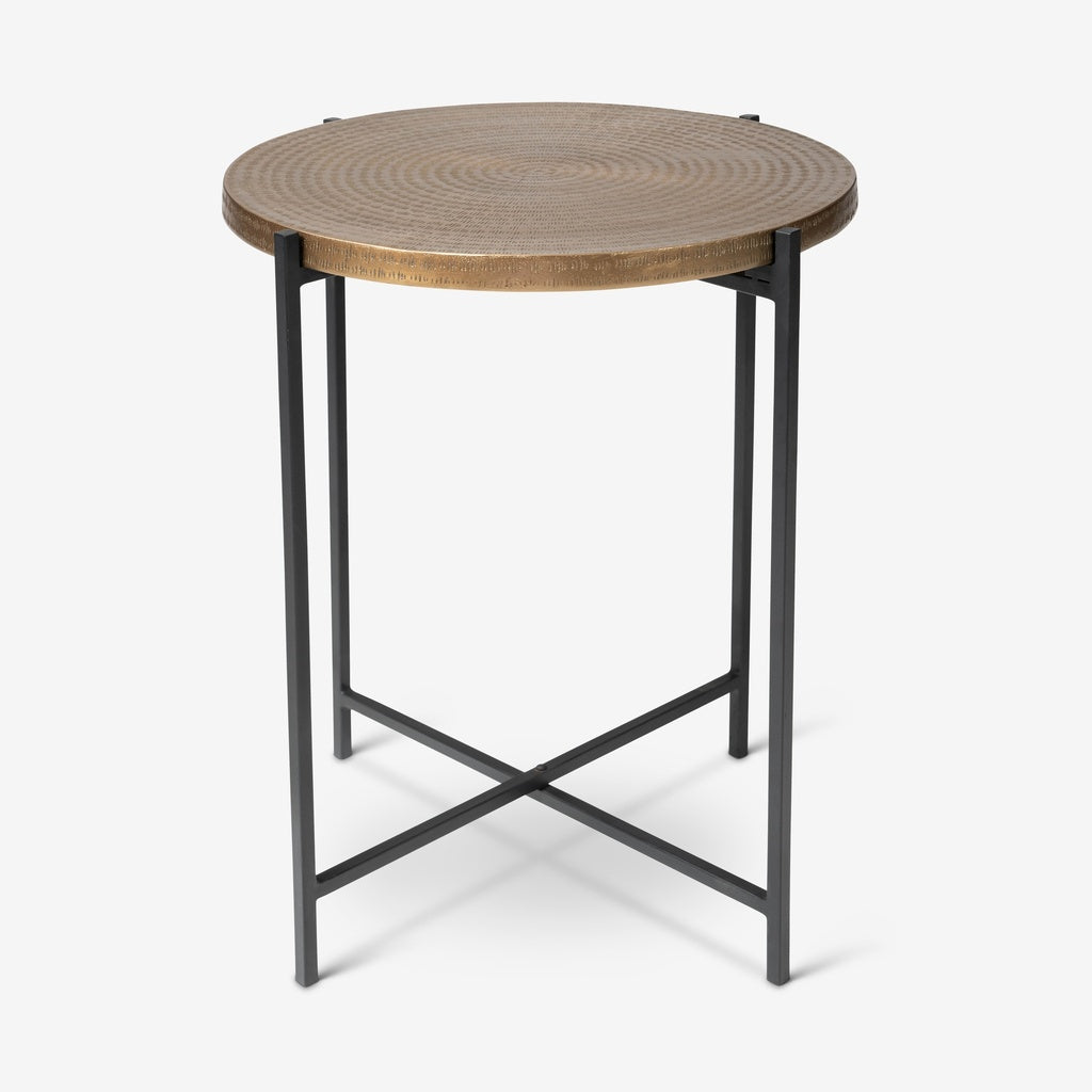 Elements - Navi - End Table - Antique Brass